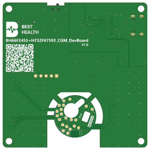 BMHB2020:BH66F2455 CGM Dev Board Resources