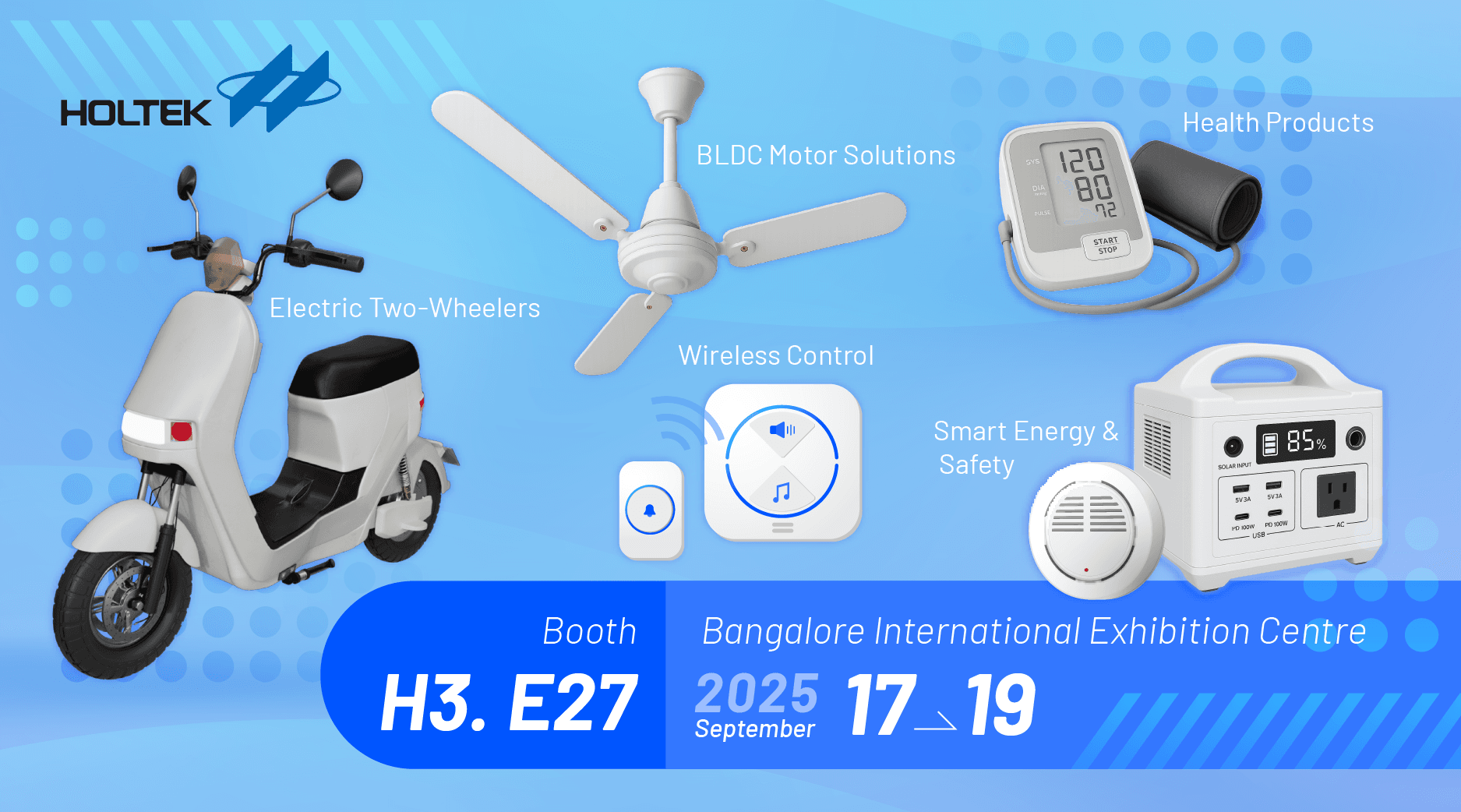 Holtek Semiconductor to Participate in Electronica India 2025