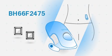 BestHealth New BH66F2475 Continuous Glucose Monitoring MCU