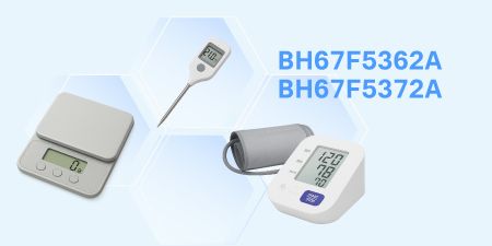 BestHealth New BH67F5362A/72A 24-Bit A/D LCD MCU